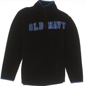 Old Navy Boys pullover fleece half zip sz 14-16